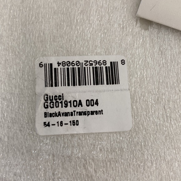 Gucci Frames GG0191OA black and pearl white - Picture 7 of 7